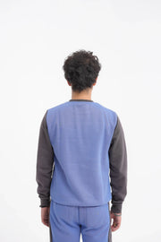 Blue Charcoal Men’s Tracksuit - Loopspk