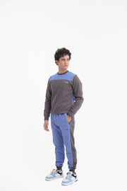 Blue Charcoal Men’s Tracksuit - Loopspk