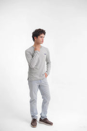 Light Green Men's Sweat Shirt - Loopspk