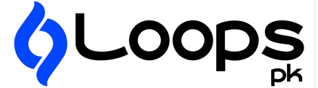 Logo of Loops pk with a blue and black design