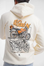 Men’s Off - White Graphic Hoodie – Oldtime Legend - Loopspk
