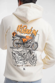 Men’s Off - White Graphic Hoodie – Oldtime Legend - Loopspk