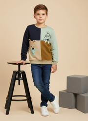 Boys Premium Cotton Fleece Sweatshirt