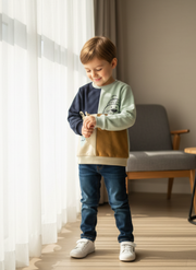 Boys Premium Cotton Fleece Sweatshirt