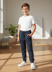 Boys Navy Trouser – Stylish Regular Fit Pants