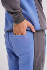 Blue Charcoal Men’s Tracksuit - Loopspk